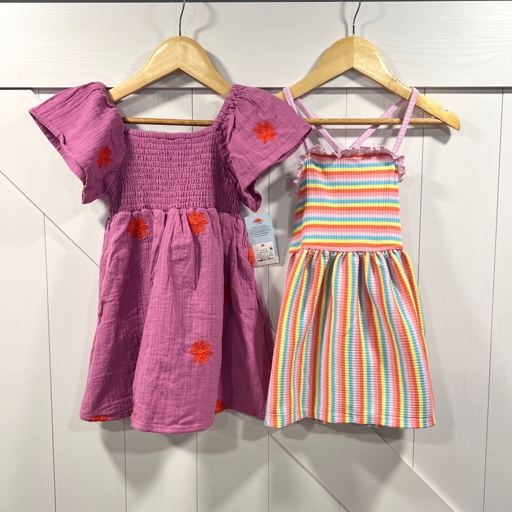 Cat & Jack 2T Summer Dress Bundle